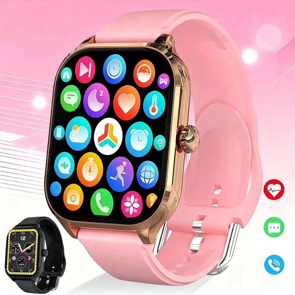 Watch Smart Y68 - Relógio inteligente esportivo para mulheres e