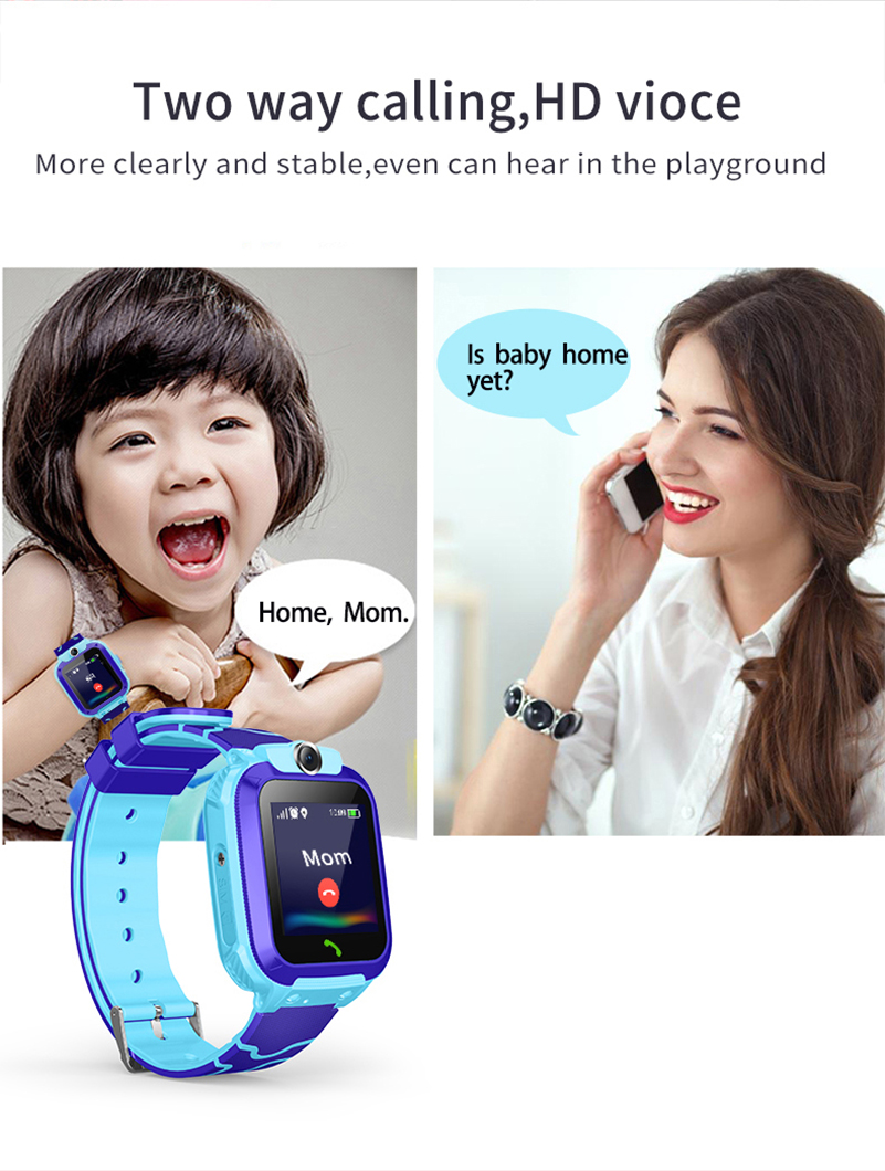 Smartwatch Watches For Girls Kids - Relógio Inteligente à Prova d'Água 2026