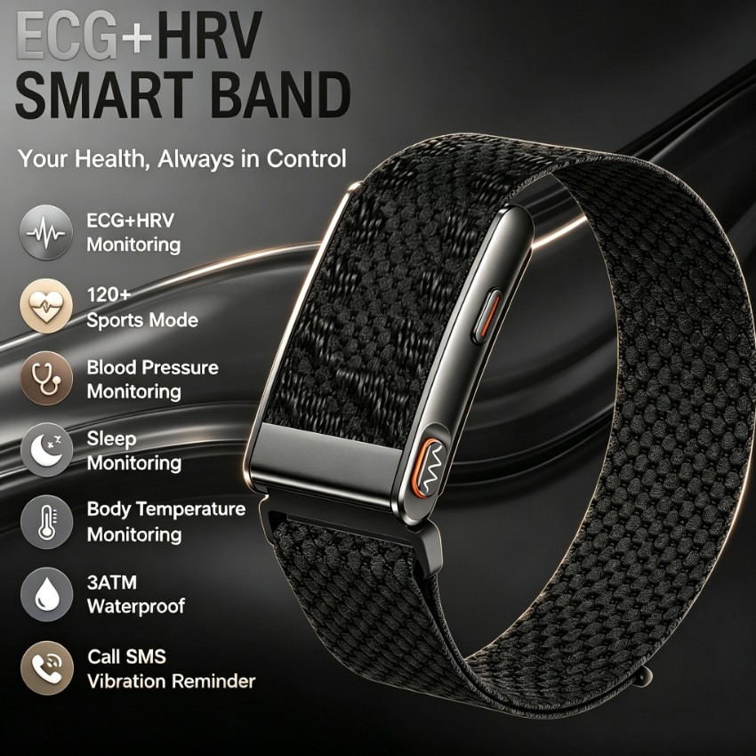 Smartwatch Health Watches - Nova Pulseira Inteligente 2026 com ECG+HRV,
