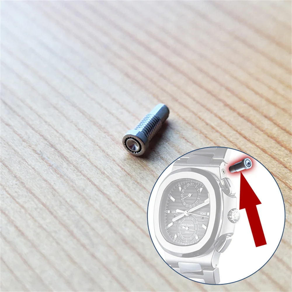 Patek Philippe Watch Nautilus - Botão empurrador de relógio oculto em