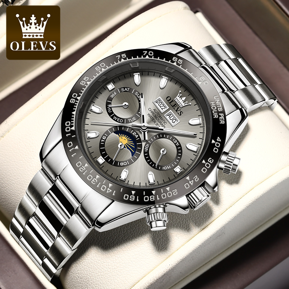 Rolex Watch Daytona - Olevs 6654 relógio masculino de luxo