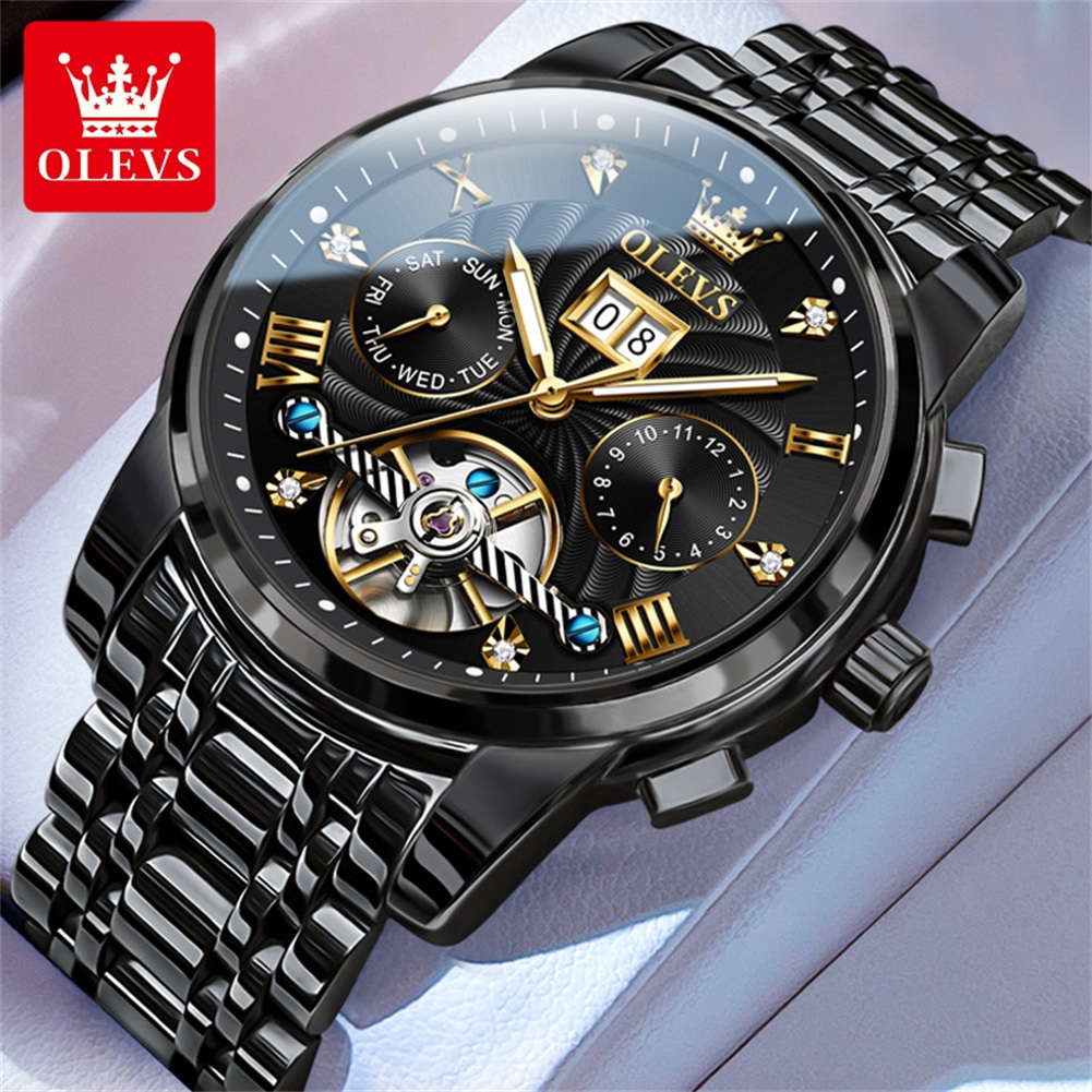 Rolex Watch Daytona - Olevs relógios masculinos clássicos turbilhão multi-função