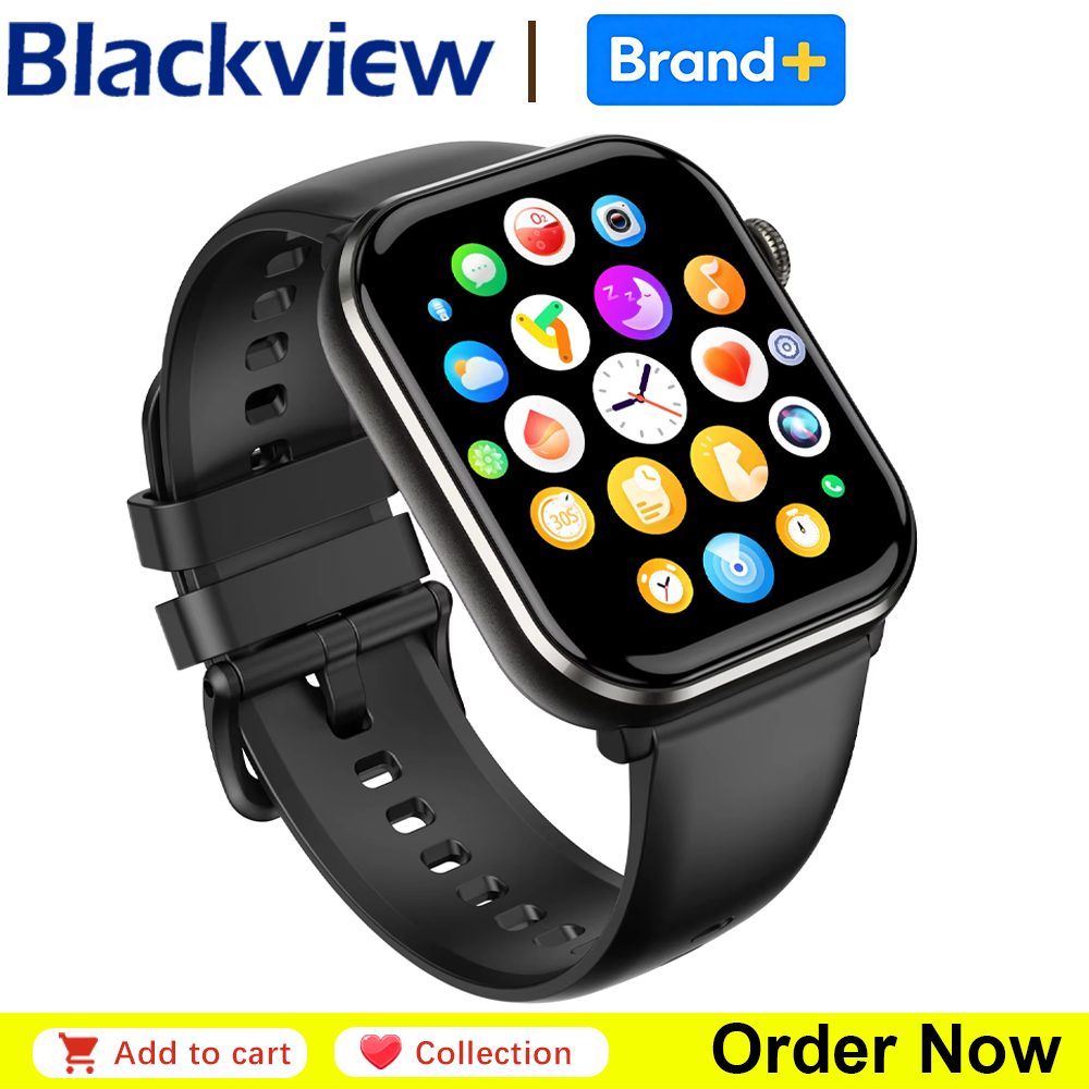 Smartwatch Watches Girls - Smartwatch Blackview R60 com Chamada Bluetooth,