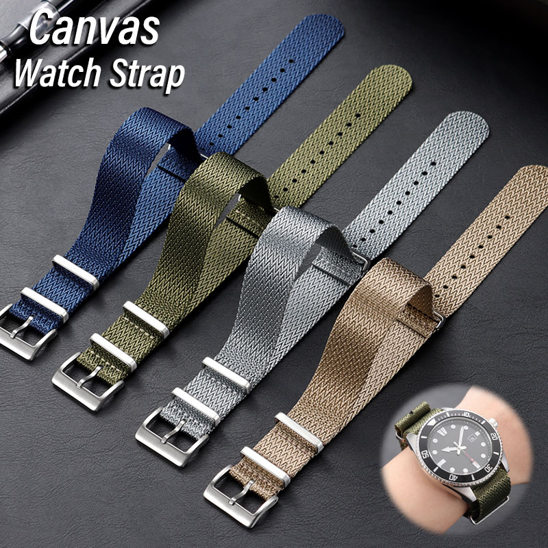 Seiko Watches Smartwatch - Pulseira de Relógio em Nylon Canvas