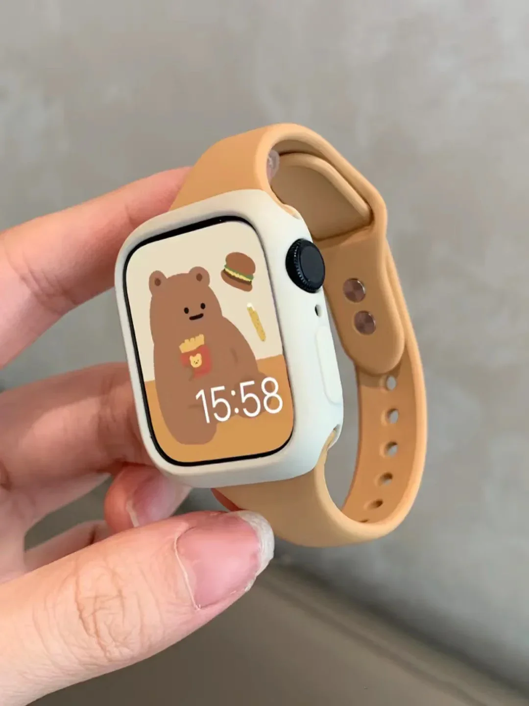 Smartwatch Slim Watches For Men - Pulseira de silicone fina para apple