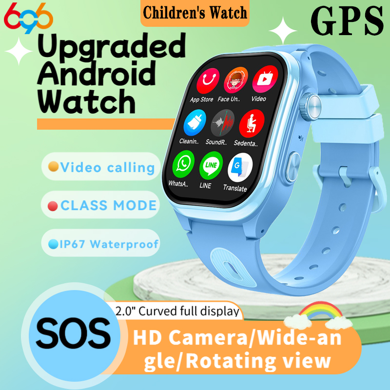 Smartwatch Watches For Girls Kids - Relógios Inteligentes 4G para Crianças 2+16G