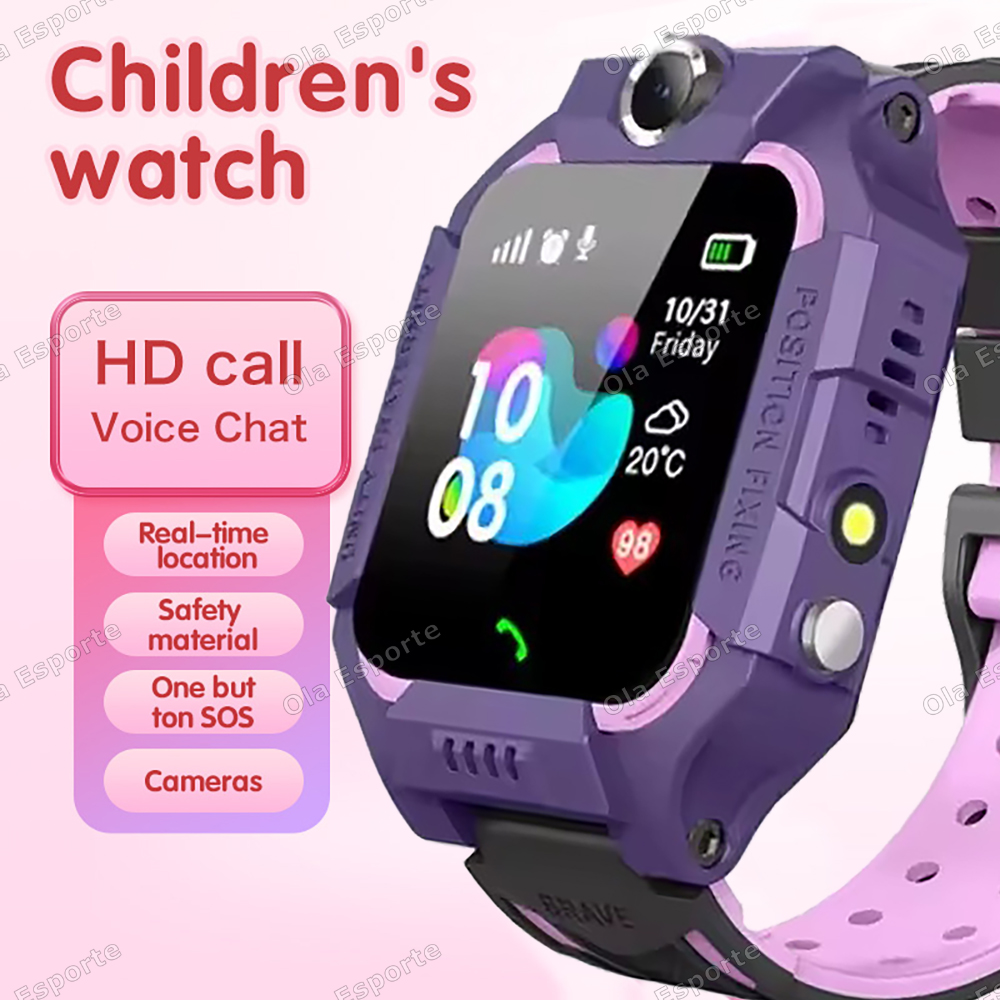 Smartwatch Watches For Girls Kids - Novo Relógio Inteligente Infantil 2G SOS