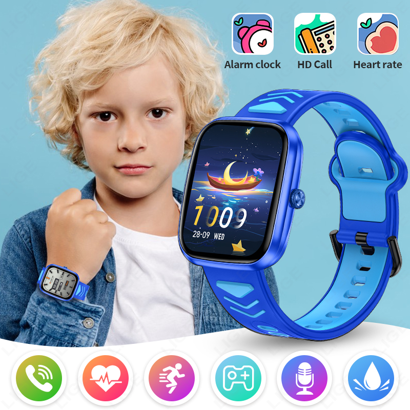 Smartwatch Watches For Girls Kids - Relógio Inteligente Infantil LIGE 2026 com