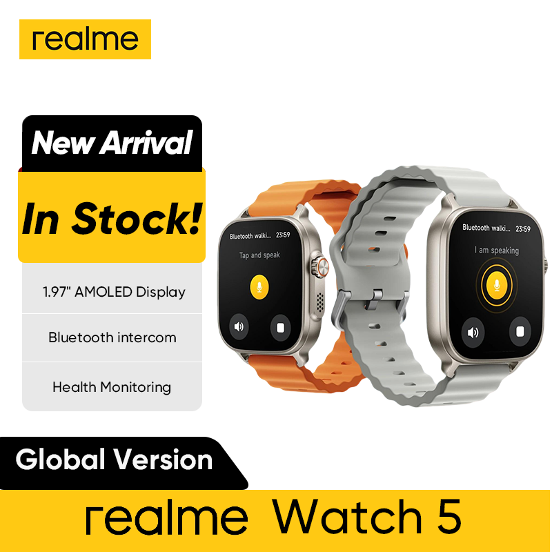 Watch Esim - Versão global realme watch 5 1.97