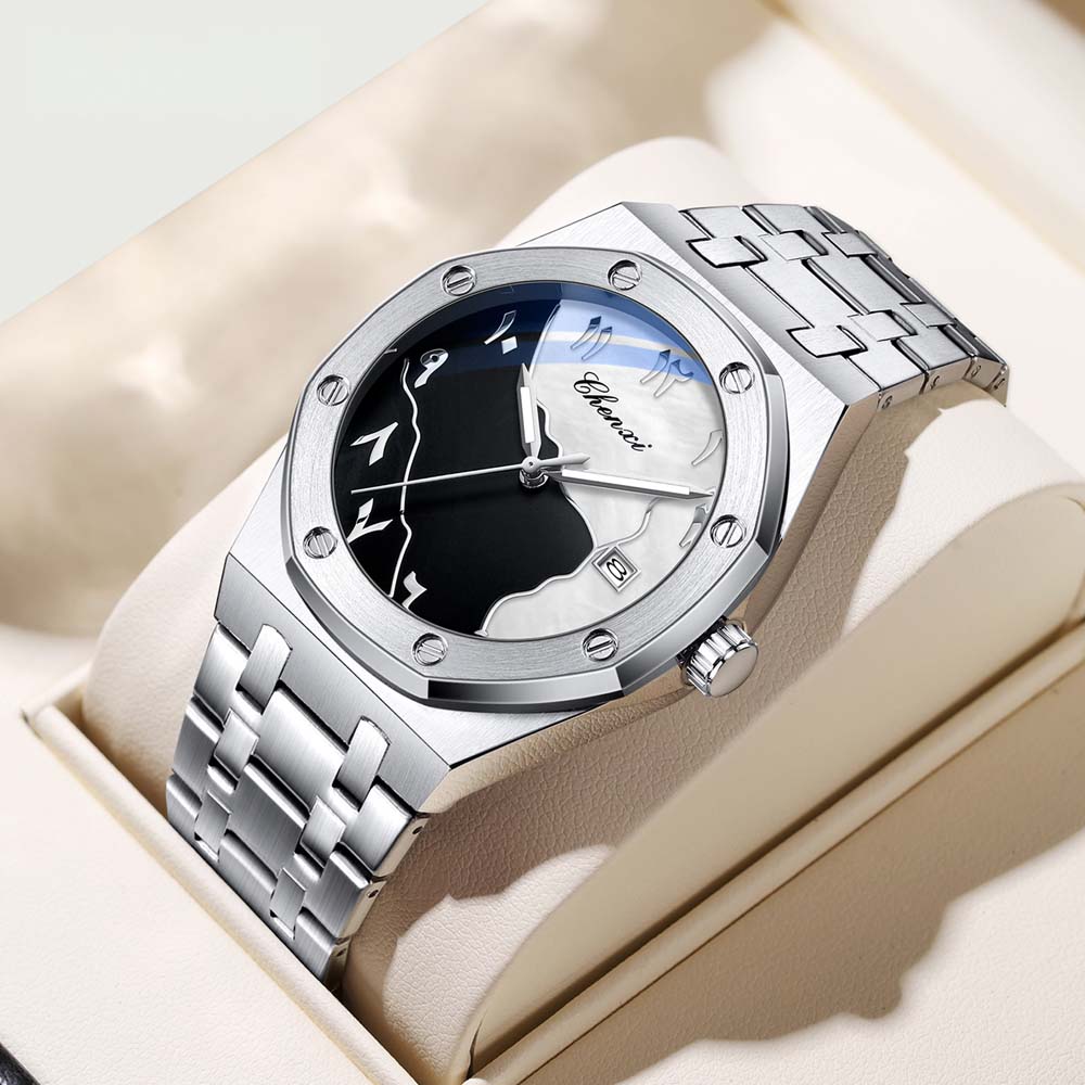Smartwatch New Watches For Men - Chenxi novo relógio masculino mostrador árabe