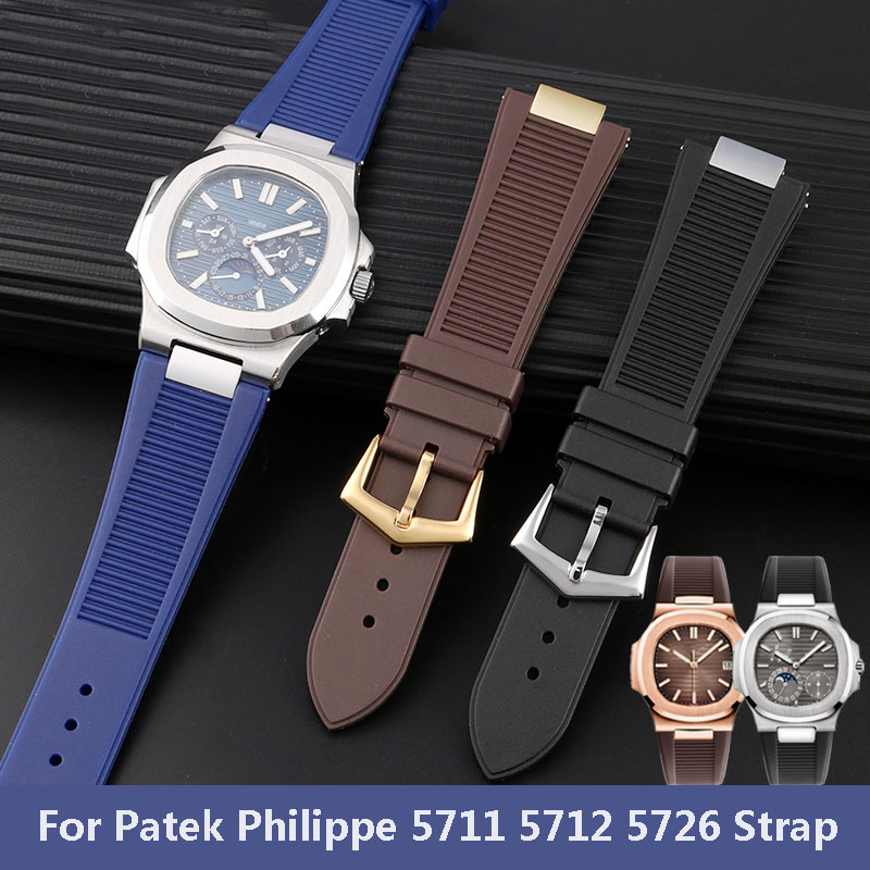 Patek Philippe Watch Nautilus - Pulseira de Silicone PP para Patek