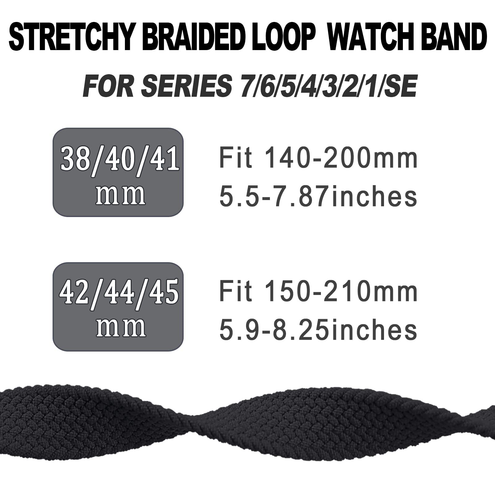 Braided Solo Loop For Apple wa - Smartwatch Apple Watches For Men avaliação e preço