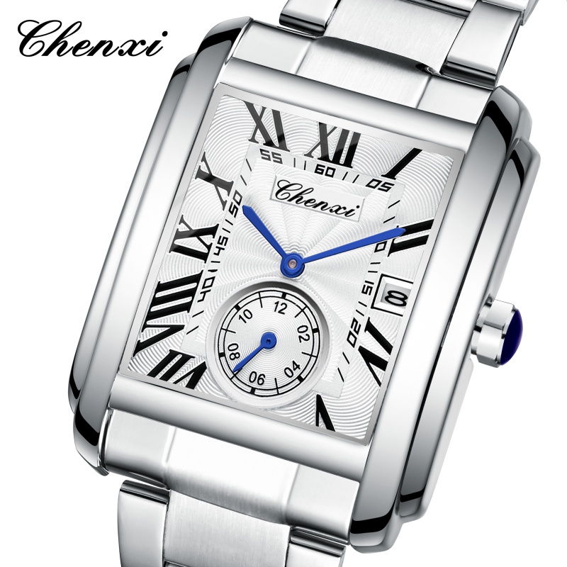 Relógios de Quartzo CHENXI 821 - Cartier Watch Santos avaliação e preço