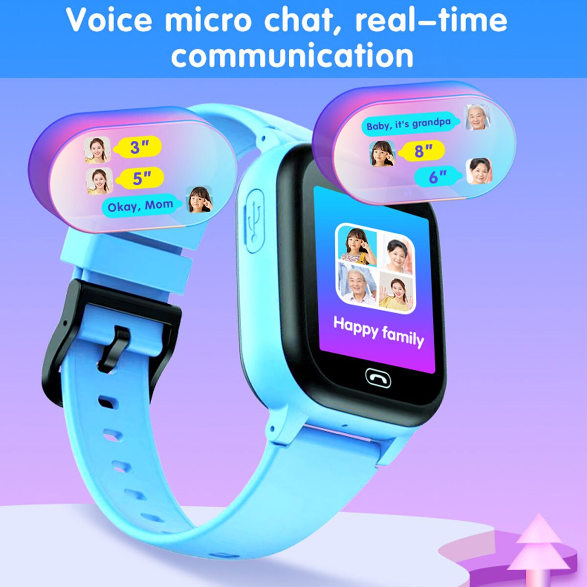Crianças relógio inteligente c - Smartwatch Watches For Girls Kids avaliação e preço