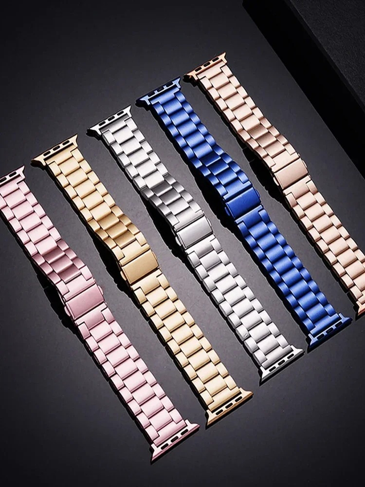 Pulseira Clássica de Aço Inoxi - Smartwatch Apple Watches For Men avaliação e preço