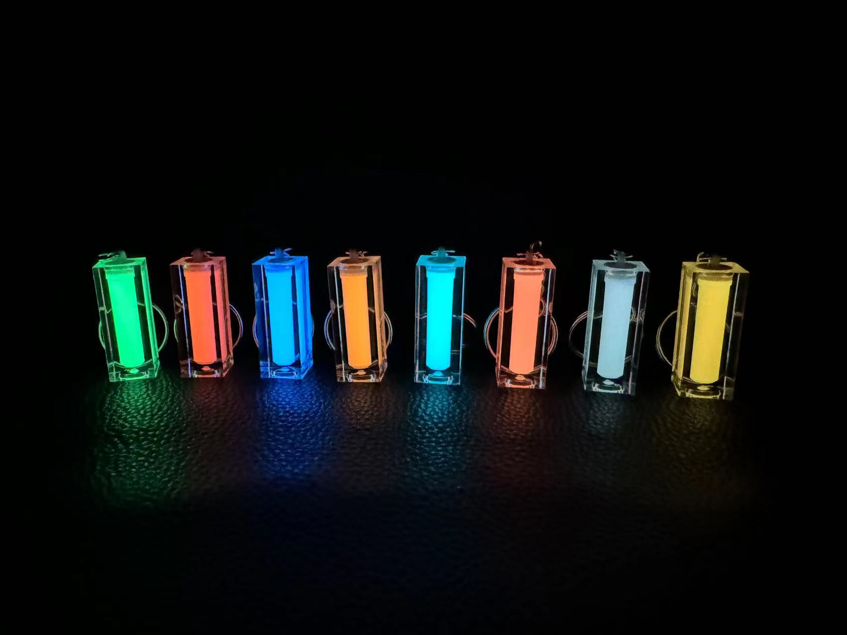 Nightglow Pendant Key Bag, não - Tritium Gas Tube avaliação e preço