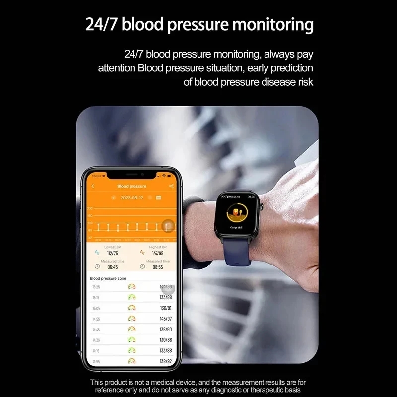 2025 novo monitoramento ecg +  - Smartwatch Health Watches avaliação e preço