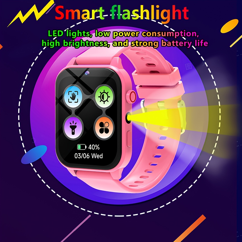 Relógio inteligente infantil,  - Smartwatch Watches Gift For Boys On Birthday avaliação e preço