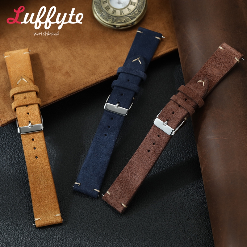 Pulseira de relógio de couro d - Smartwatch Vintage Watches For Men avaliação e preço