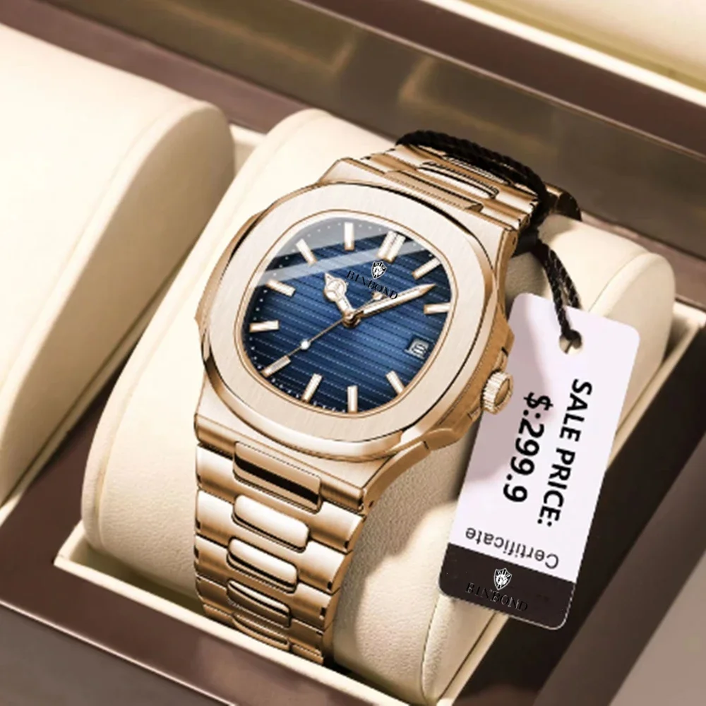 Nova suíça homem casual rosa o - Smartwatch New Watches For Men avaliação e preço