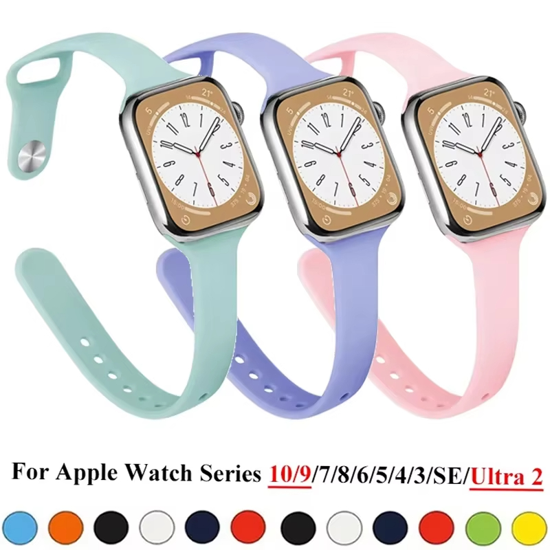 Pulseira de silicone respiráve - Smartwatch Apple Watches For Men avaliação e preço