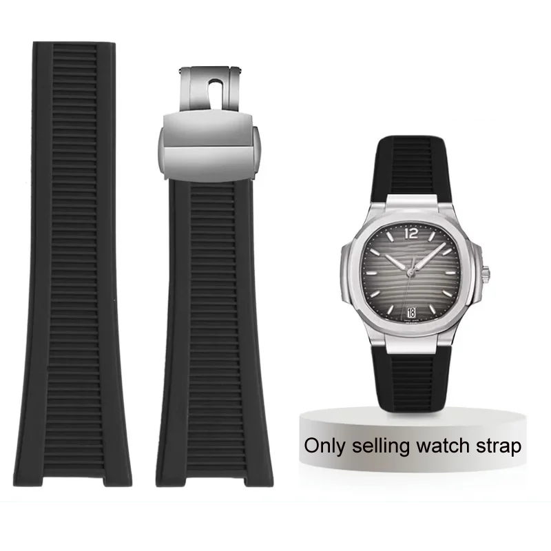 Pulseira de relógio de silicon - Patek Philippe Watch Nautilus avaliação e preço