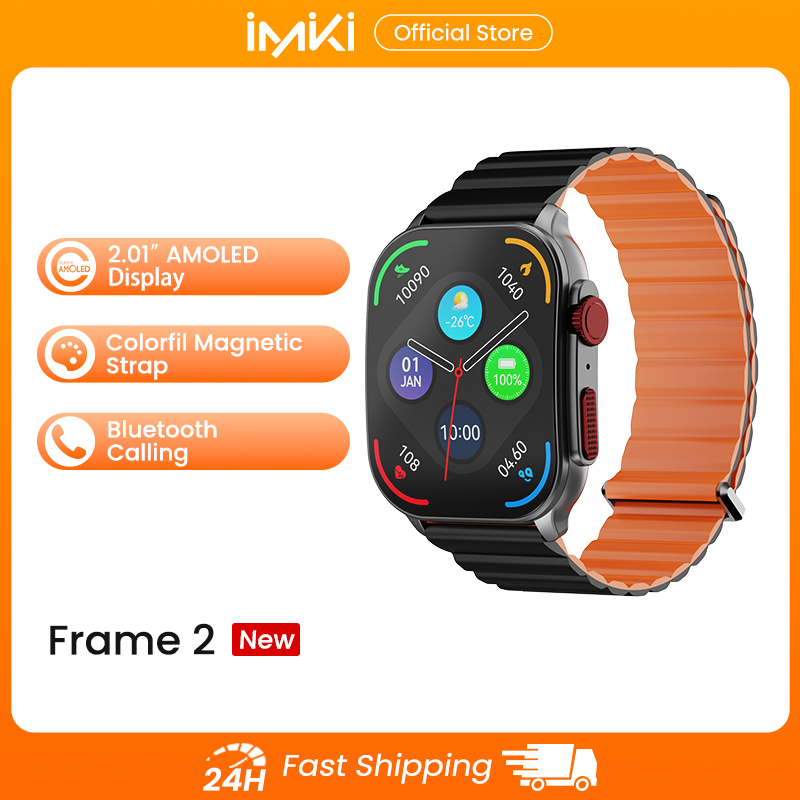 Relógio Inteligente IMIKI Fram - Smartwatch Health Watches avaliação e preço