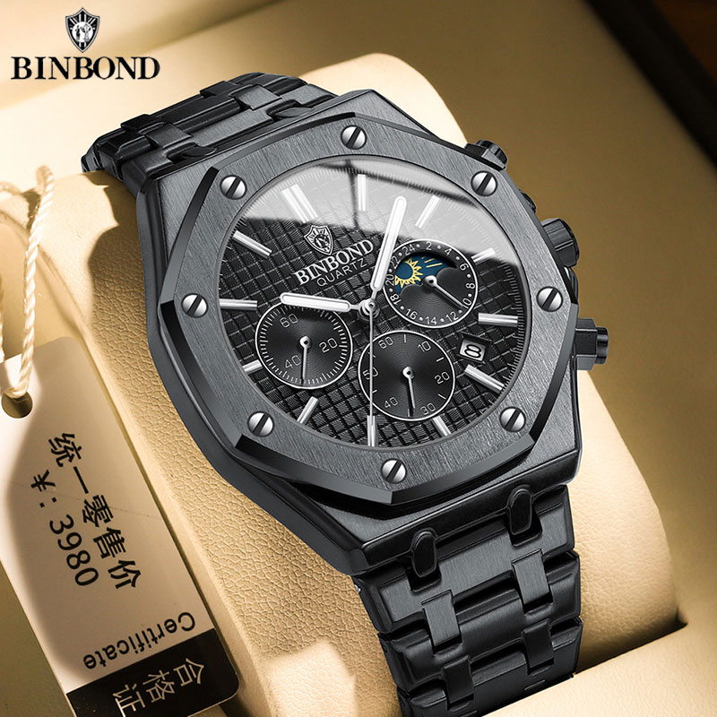 Binbond qualidade relógio masc - Rolex Watch Daytona avaliação e preço