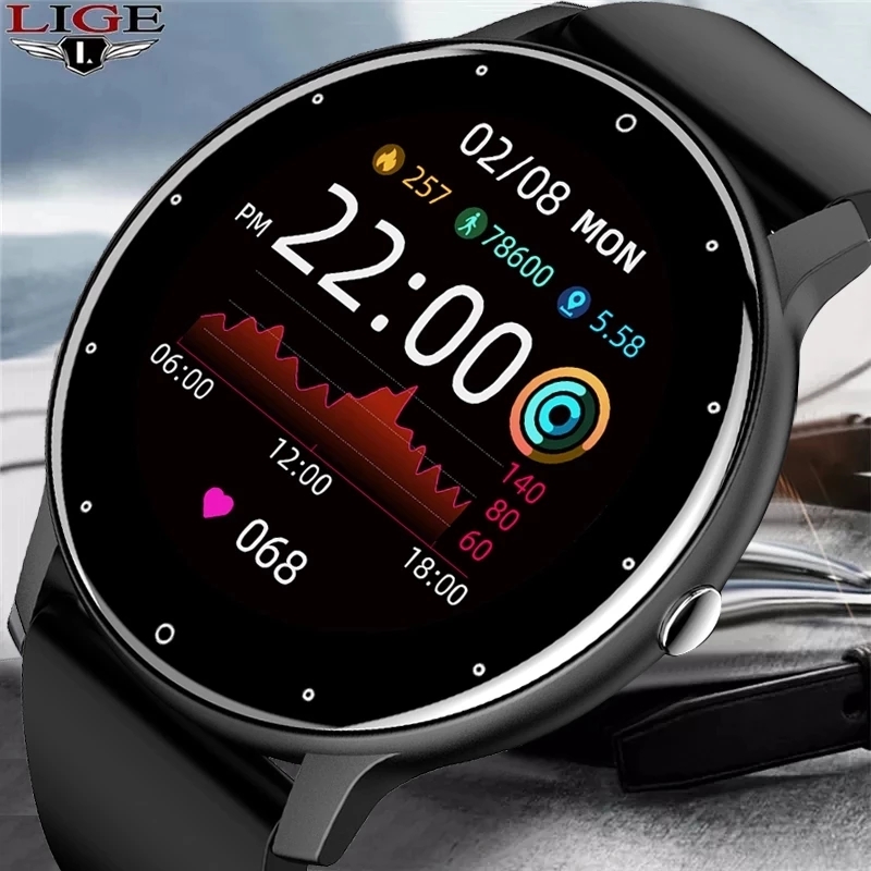 LIGE 2026 Novo Relógio Intelig - Smartwatch New Watches For Men avaliação e preço