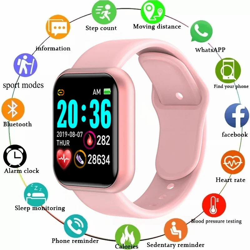 Relógio Inteligente Multifunci - Watch Smart Y68 avaliação e preço