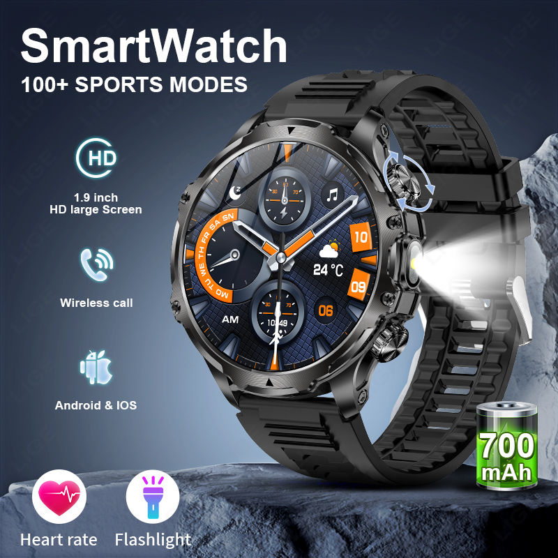 Lige smartwatch militar mascul - Smartwatch Timex Watches For Men avaliação e preço