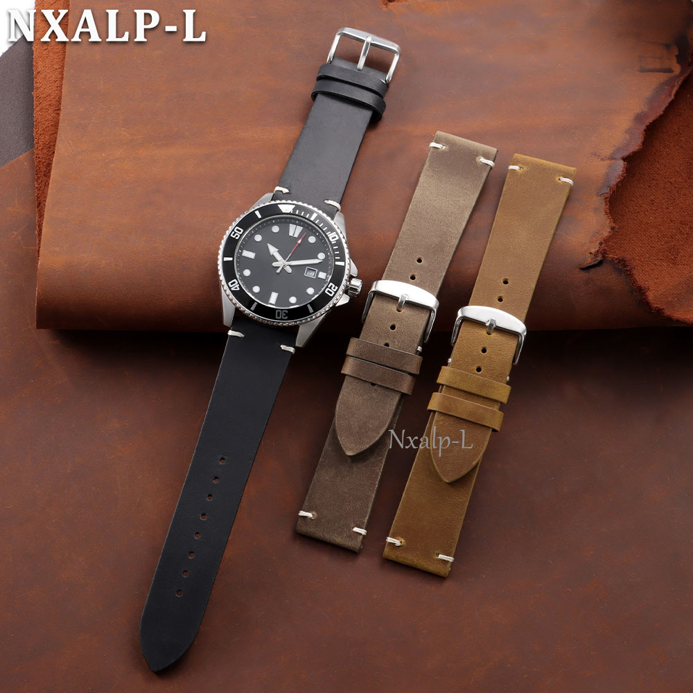 Pulseira de Couro Retrô com Ef - Omega Watches Smartwatch avaliação e preço