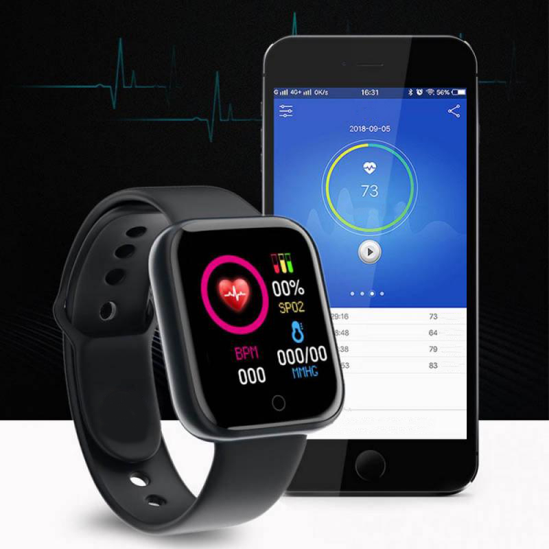 Homens relógios inteligentes t - Watch Smart Y68 avaliação e preço