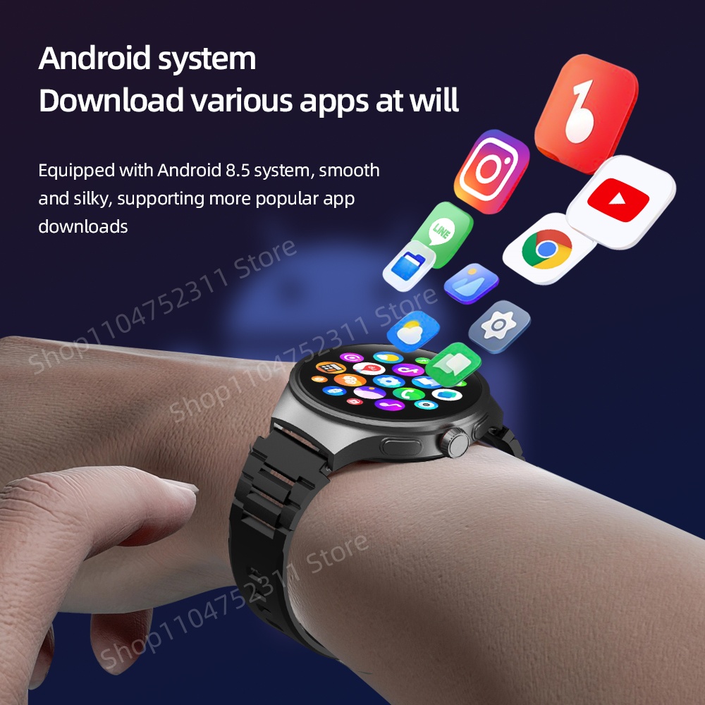 Smartwatch 512G VP50 com câmer - Smartwatch Health Watches avaliação e preço