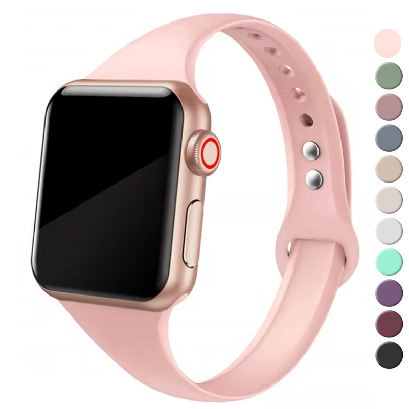 Pulseira fina para apple watch - Smartwatch Slim Watches For Men avaliação e preço