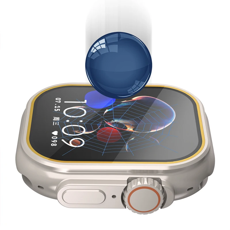 Película de vidro temperado pa - Smartwatch Watches Girls avaliação e preço