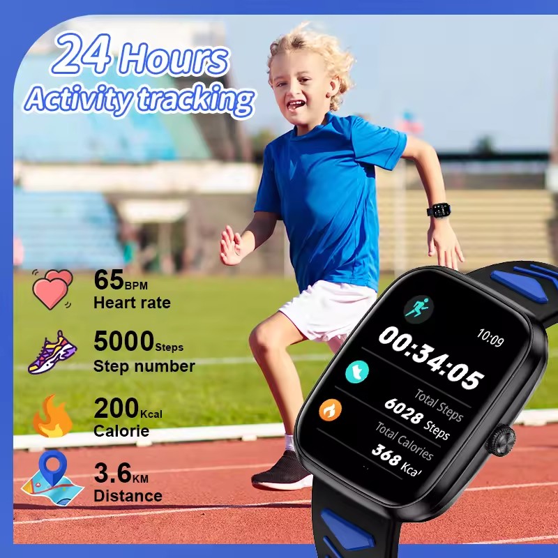 Crianças meninos meninas prese - Smartwatch Watches For Girls Kids avaliação e preço
