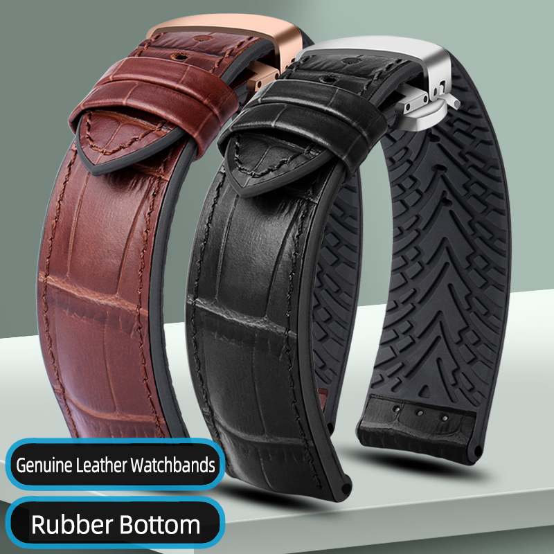 Pulseira de couro genuíno 19/2 - Omega Watch Speedmaster avaliação e preço