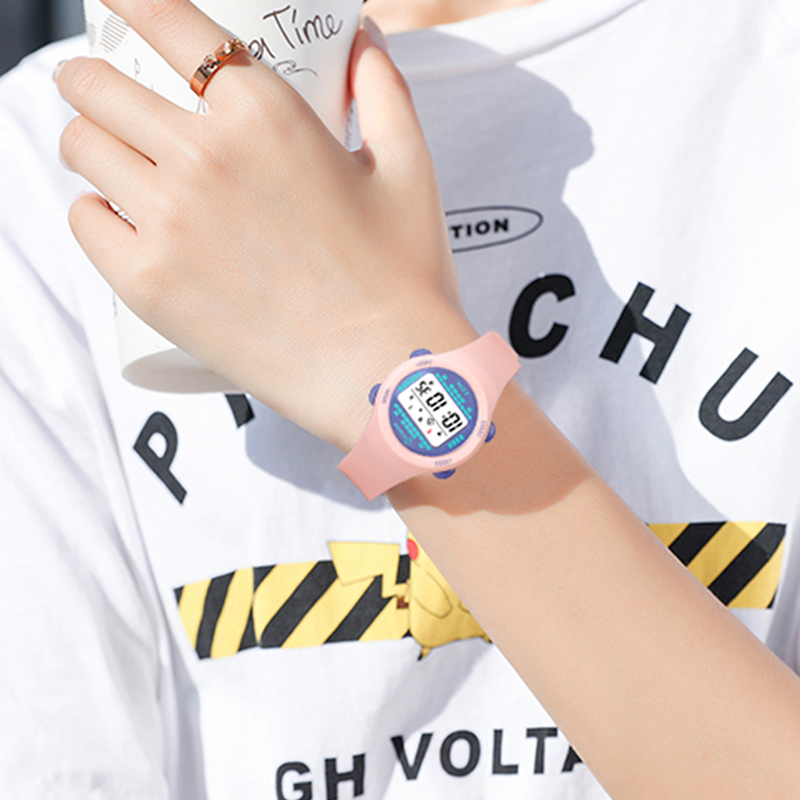 Relógio eletrônico infantil, r - Smartwatch Watches For Girls Kids avaliação e preço