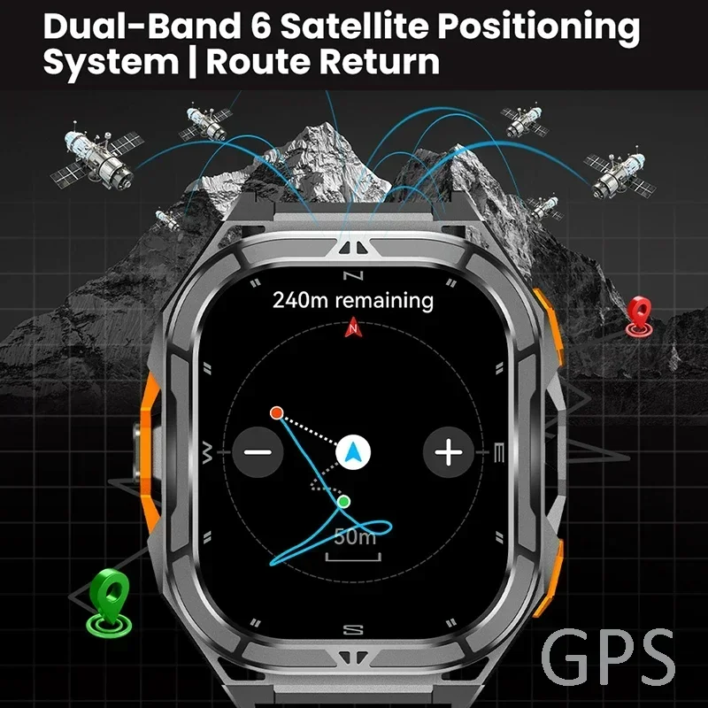 Smartwatch AMOLED de Luxo com  - Smartwatch Health Watches avaliação e preço