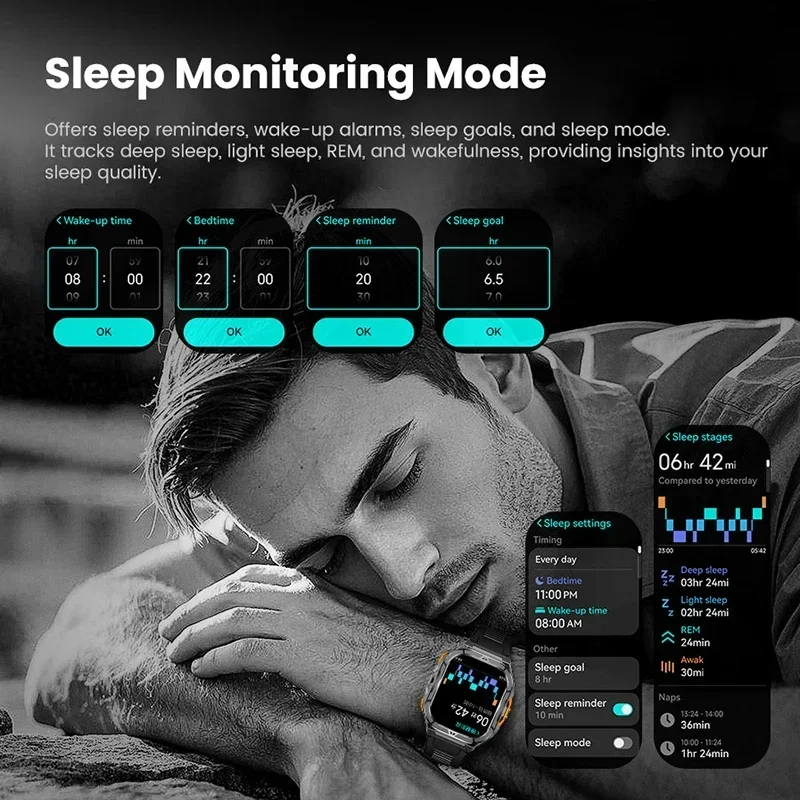 Smartwatch AMOLED de Luxo com  - Smartwatch Health Watches avaliação e preço