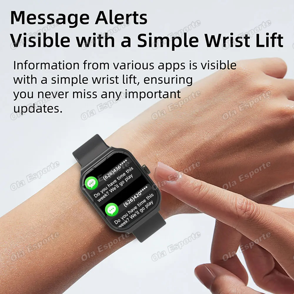 Relógio Inteligente Plus para  - Smartwatch Watches Girls avaliação e preço