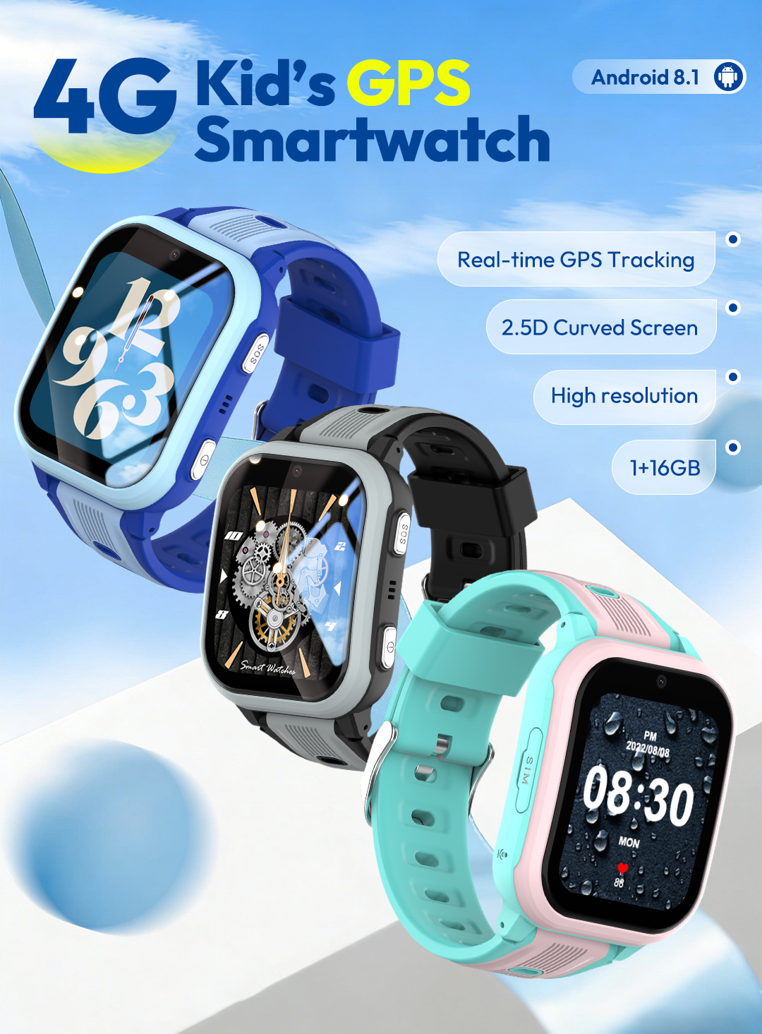 Relógio Inteligente KT41 - Rel - Smartwatch Watches Gift For Boys On Birthday avaliação e preço