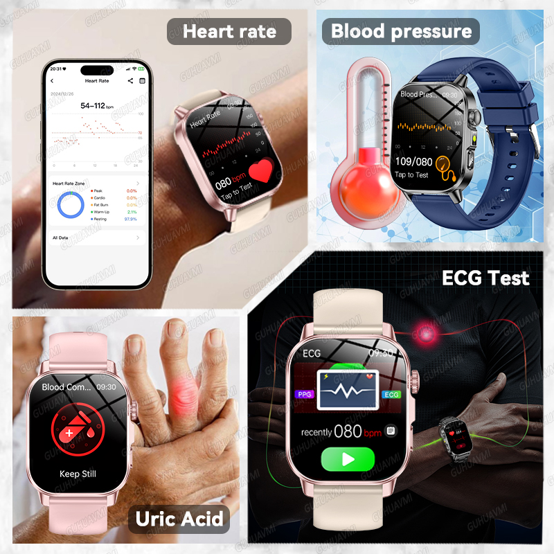 Novo Relógio Inteligente de Sa - Smartwatch Health Watches avaliação e preço