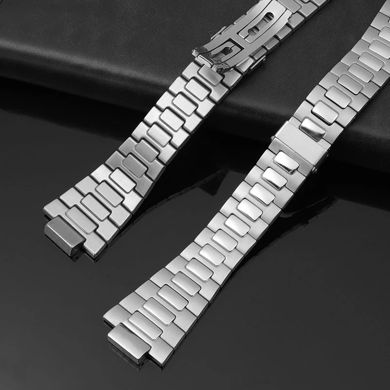 Pulseira convexa de aço inoxid - Patek Philippe Watch Nautilus avaliação e preço
