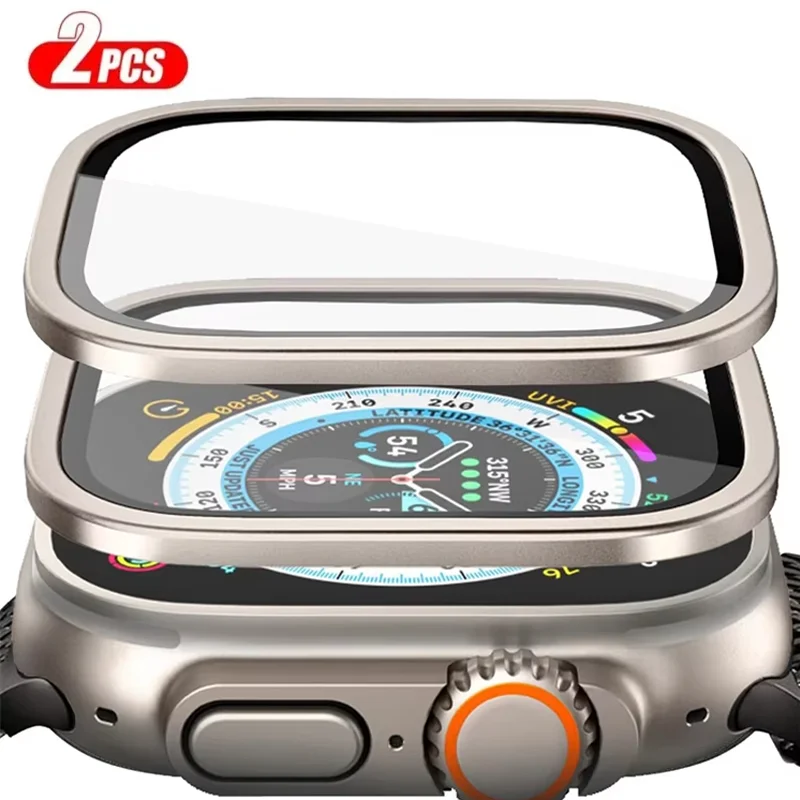 Capa de liga de alumínio + vid - Smartwatch Apple Watches For Men avaliação e preço